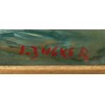 Jakub Zucker (1900 Radom - 1981 Nowy Jork), Widok z paryskich przedmieść (Brama)