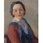 Włodzimierz Bartoszewicz (1899 Lwiw - 1983 Poznań), Porträt von Frau H. Woźnikowa, 1952