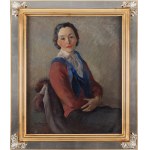 Włodzimierz Bartoszewicz (1899 Lwiw - 1983 Poznań), Porträt von Frau H. Woźnikowa, 1952
