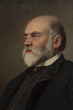 Andrew George Mniszech (1823 Wisniowiec - 1905 Paris), Portrait of Jules Cornuau, 1884