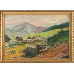 Michał Stańko (1901 Sosnowiec - 1969 Zakopane), Widok na Czerwone Wierchy