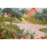 Stanisław Kaczor-Batowski (1866 Lwów - 1946 Lwów), Lato w ogrodzie, 1926