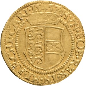 Holy Roman Empire FERDINAND I. 1519-1564 1 Ducat 1557 Klagenfurt , Schult# 2021, Markl# 1424-5, Au.986 3,50g 21mm