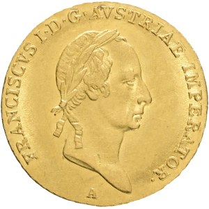Austrian Empire FRANCIS I. Of AUSTRIA 1804-1835 1 Ducat 1830 A Vienna, KM#2171 Au.986 3,49g 21mm