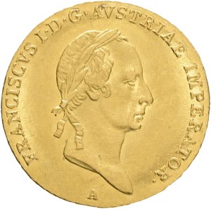 Austrian Empire FRANCIS I. Of AUSTRIA 1804-1835 1 Ducat 1830 A Vienna, KM#2171 Au.986 3,49g 21mm