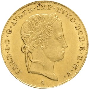 Austrian Empire FERDINAND I. 1835-1848, 1 Ducat 1848 A Vienna , KM#2262 Au.986 3,49g 19,80mm