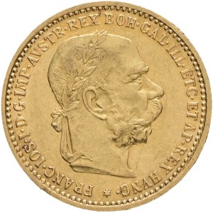 Austria Hungary FRANZ JOSEPH I. 1848-1916 10 Corona 1905 Vienna KM#2805 Au.900 3,37g 19mm