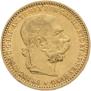 Austria Hungary FRANZ JOSEPH I. 1848-1916 10 Corona 1905 Vienna KM#2805 Au.900 3,37g 19mm