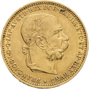 Austria Hungary FRANZ JOSEPH I. 1848-1916 20 Corona 1894 Vienna KM#2806 Au.900 6,77g 21mm