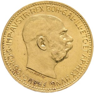 Austria Hungary FRANZ JOSEPH I. 1848-1916 20 Corona 1914 Vienna KM#2806 Au.900 6,77g 21mm