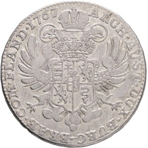 MARIA THERESIA 1740-1780 1 Kronenthaler 1767 Brussels, KM#21 Ag.873 29,25g 41mm
