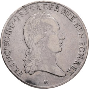 FRANCIS II. 1792-1795 1 Kronenthaler 1794 M Milano II.typ LEGO ET FIDE , KM#62.1 , KM#239, N&V#486 Ag.873 29,359g 39mm