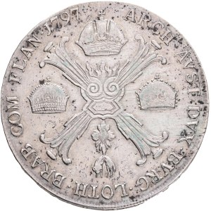 FRANCIS II. 1792-1795 1 Kronenthaler 1797 A Vienna II.typ LEGE ET FIDE , KM#62.1, N&V#486 Ag.873 29,32g 39mm