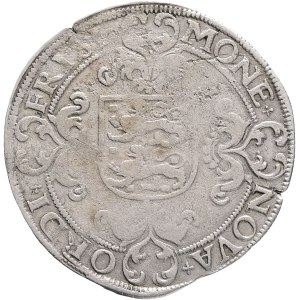 Province of Friesland 1582-1625 6 Stuivers/Snaphaanschelling 1583 Silver Ag.500 5,70g 34mm, Delmonte S#800 R!