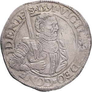 Province of Utrecht 1591-1603 1 Thaler 1591, 1 Daalder 