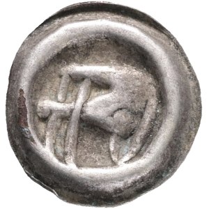City of Schweidnitz Heller ND 1501 (around) Silver Ag. 0,19g 12mm, Kopicki#2697