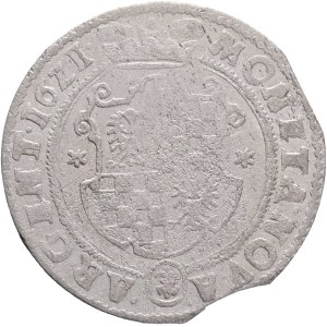 GEORG RUDOLPH 1602-1653 1/4 Thaler 16Z1 Liegnitz - Brieg, Kopicki 5269 Silver 7,00g 30 mm R!