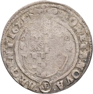 GEORG RUDOLPH 1602-1653 1/4 Thaler 16Z1 Liegnitz - Brieg, Kopicki#5269 Ag.5,39g 30 mm R!