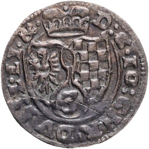 JOHANN CHRISTIAN 1602-1639 3 Kreuzers 1622 BH Brieg Silver Ag. 0,95g 17,5mm , FuS#1587, RRR!!