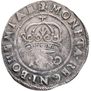 Czech estates 1618-1620 24 Kreuzers 1620 Joachimstahl, mintmaster Centurio Lengefelder, Silver Ag. 7,06g 29mm, KM#228, mintmark Lion head left RRR!