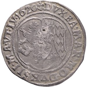 FREDERICK of PFALZ 1619-1620 24 Kreuzers 1620 Prague, Ag. 5,62g 30mm, RR!!!, after defenastration, relative independece of the Bohemian, extremly RARE!