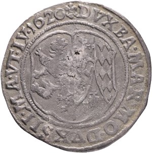 FREDERICK of PFALZ 1619-1620 24 Kreuzers 1620 Prague, Ag. 5,62g 30mm, RR!!!, after defenastration, relative independece of the Bohemian, extremly RARE!