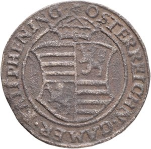Period Ferdinand I.- Matthias 1556-1615, AE-Rechenpfennig Vienna, Prokisch#A3/1/23 Cooper 2,69g 25mm