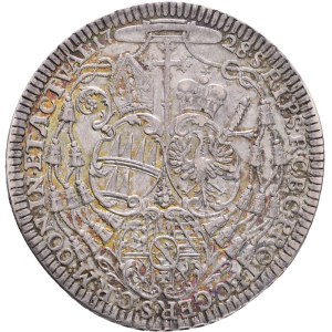 W.HANIBAL of SCHRATTENBACH 1711-1738, 1 Thaler 1728 Bishopric of Olomouc, Kroměříž , Silver Ag.28,30g 41mm, KM# 426, Dav EC III# 1220, patina