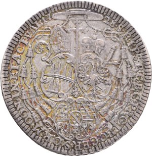 W.HANIBAL of SCHRATTENBACH 1711-1738, 1 Thaler 1728 Bishopric of Olomouc, Kroměříž , Silver Ag.28,30g 41mm, KM# 426, Dav EC III# 1220, patina