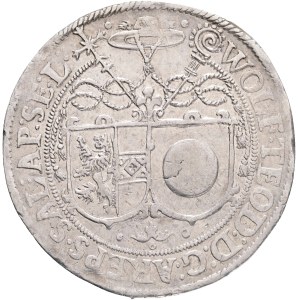 WOLF DIETRICH von RAITENAU 1587-1612 1 Thaler ND Salzburg Silver Ag. 28,85g 40 mm, Dav EC I# 8187, Zöttl# 974