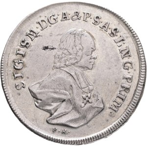 SIGISMUND of SCHRATTENBACH 1753-1771, 1 Thaler 1769 FM Type11, KM#420 Ag. 28,07g 40mm mint Salzburg