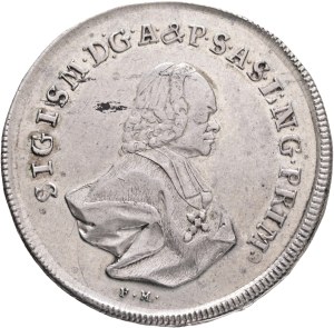 SIGISMUND of SCHRATTENBACH 1753-1771, 1 Thaler 1769 FM Type11, KM#420 Ag. 28,07g 40mm mint Salzburg