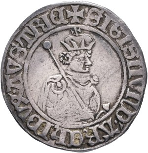 SIGISMUND the Rich 1446-1490, VI. Kreuzer Sechser ND 1482-89 Hall, MT#48-51 Ag.937 3,16g 24mm