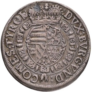 LEOPOLD V. 1619-1632 10 Kreutzer 1632 Hall, KM#589, MT#479 Silver Ag.500, 4,44g 30mm