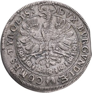 LEOPOLD V. 1619-1632 1/4 Thaler 1632, KM#590, MT#469 Ag. 7,06g, 31mm, Hall, planchet defect