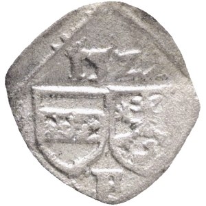 FERDINAND I. 1519-1564 1 Pfennig 1527 Graz, Billon 0,26g 12mm Markl#1830