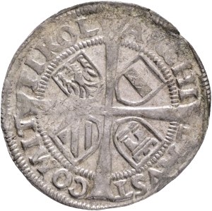 FERDINAND I. 1519-1564, 6 Kreuzers ND 1522-1530 Hall, Markl# 1642, MT# 89, Ag. 2,94g 24mm