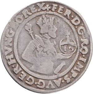 FERDINAND I. 1519-1564 10 Kreuzers 1560 Hall, Markl# 1754, MT# 148-152, Ag.500 3,69g 27mm