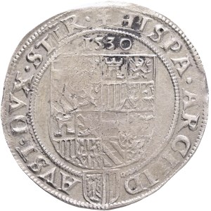 FERDINAND I. 1519-1564 1 Pfunder/ 12 Kreutzer 1530 , Linz , Ag. 5,67g 27mm, Markl#473-498 R!