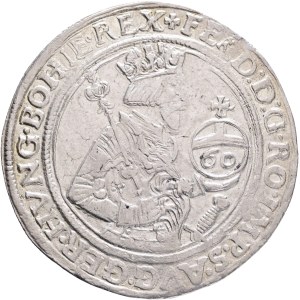 FERDINAND I. 1519-1564 1 Guldenthaler - 60 Kreuzer 1563 Hall, Dav SG# 33, MT# 141, Ag. 24,70g irregular