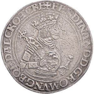 FERDINAND I. 1519-1564 1 Thaler ND 1531-47 variante head right, Linz, Ag. 27,31g 40mm, Dav EC I#8014 RR!