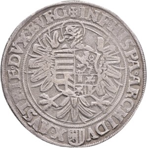 FERDINAND I. 1519-1564 1 Thaler ND 1531-47 variante head right, Linz, Ag. 27,31g 40mm, Dav EC I#8014 RR!
