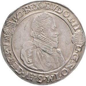 RUDOLPH II. 1576-1608 1 Thaler 1586 K.B. Kremnica, ÉH# 790b, H# 1029, 1030, MB# 254, KM# 12, Ag.875 28,82g 42mm
