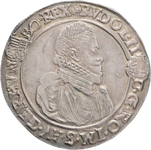 RUDOLPH II. 1576-1608 1 Thaler 1586 K.B. Kremnica, ÉH# 790b, H# 1029, 1030, MB# 254, KM# 12, Ag.875 28,82g 42mm