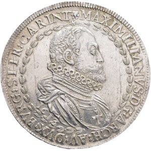 MAXIMILIAN III. 1602-1618 1 Thaler 1613 Hall Silver Ag. 28,88g 40mm , KM# 166, MT# 393, Dav EC II# 3316