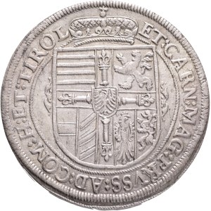 MAXIMILIAN III. 1602-1618 1 Thaler 1618 Hall , MT#416 , Ag. 875 28,60g 42mm , MT#416, condition excellent RR!