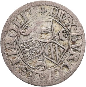 FERDINAND II. 1619-1637 3 Kreutzer, ND, (1577-95), variant 