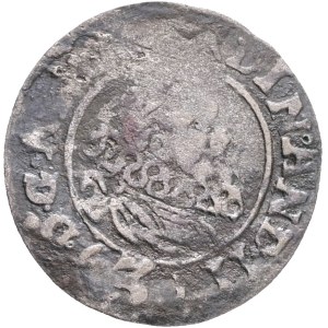 FERDINAND II. 1619-1637 3 Kreuzers 1622 Prague mintmaster Hübner, KM#324 Ag. 0,86g 19mm