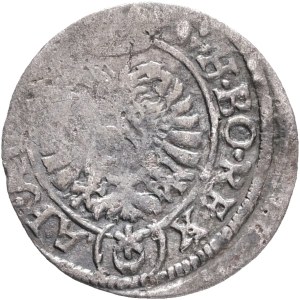 FERDINAND II. 1619-1637 3 Kreuzers 1622 Prague mintmaster Hübner, KM#324 Ag. 0,86g 19mm