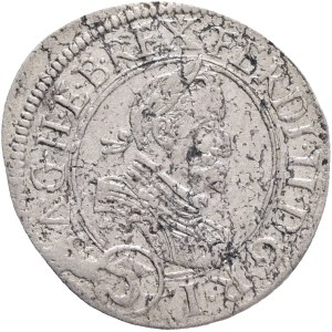 FERDINAND II. 1619-1637 3 Kreuzer 1625 HM Sankt Veit,Herinek 1112 1,81g 21 mm mintmaster Hans Matz